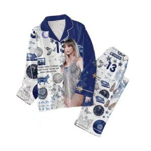 Kids Taylor Swift themed Pjs Girls size 10/11 NEW